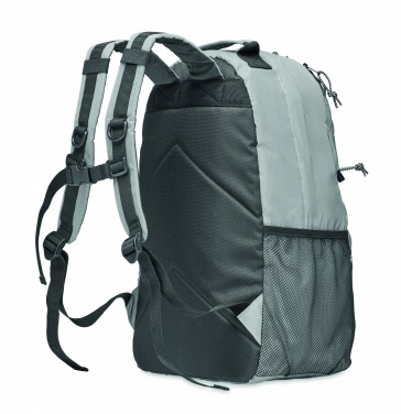 Logo trade promotional giveaways image of: High reflective backpack 190T