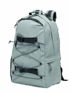 Logotrade promotional item image of: High reflective backpack 190T