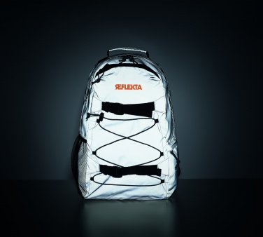 Logo trade promotional items image of: High reflective backpack 190T