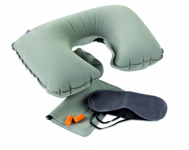 Logo trade corporate gift photo of: Set w/ pillow eye mask plugs