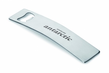 Logo trade promotional products image of: Stainless steel bottle opener