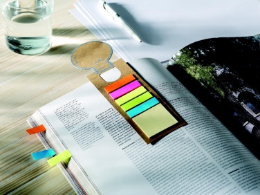 Logotrade promotional giveaways photo of: Bookmark with sticky memo pad
