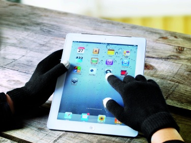 Logo trade corporate gift photo of: Tactile gloves for smartphones