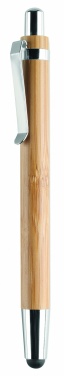Logotrade promotional giveaway picture of: Ball pen in ABS and bamboo