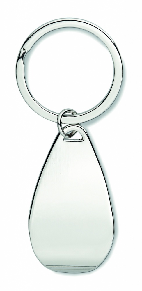 Logo trade promotional products image of: Bottle opener key ring Tornio