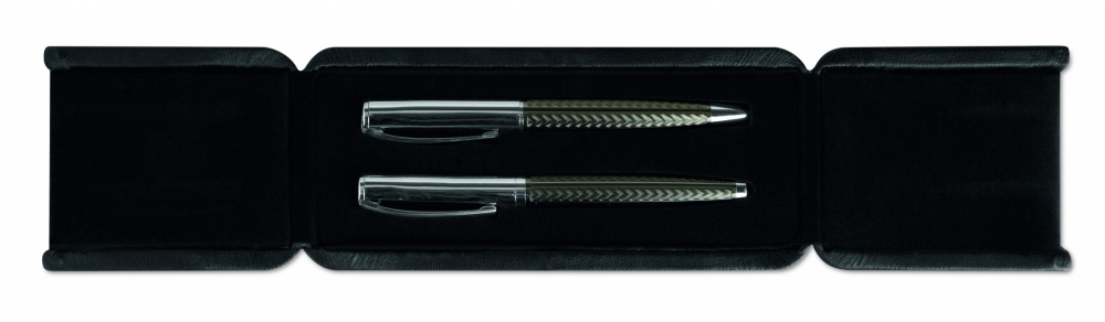 Logo trade promotional merchandise picture of: Ball pen set in box