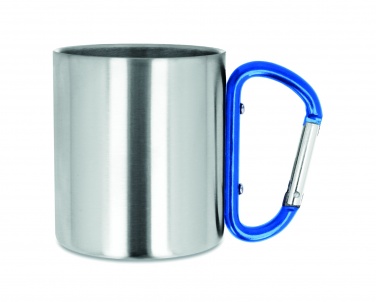 Logo trade corporate gifts picture of: Metal mug & carabiner handle
