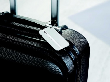 Logotrade promotional product picture of: Aluminium luggage tag