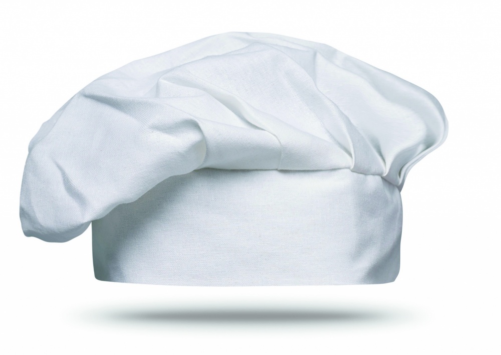Logo trade advertising products image of: Cotton chef hat 130 gsm