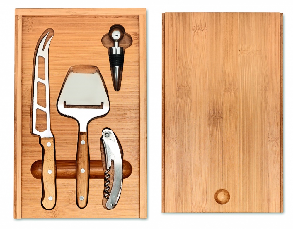 Logo trade promotional product photo of: Cheese and wine set