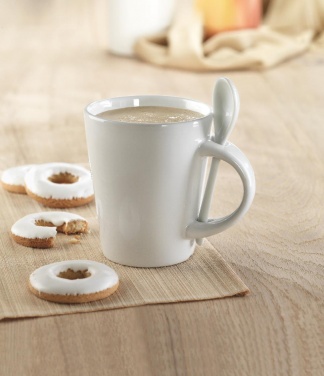 Logo trade advertising products picture of: Sublimation mug with spoon