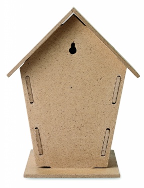 Logo trade promotional merchandise image of: Wooden bird house