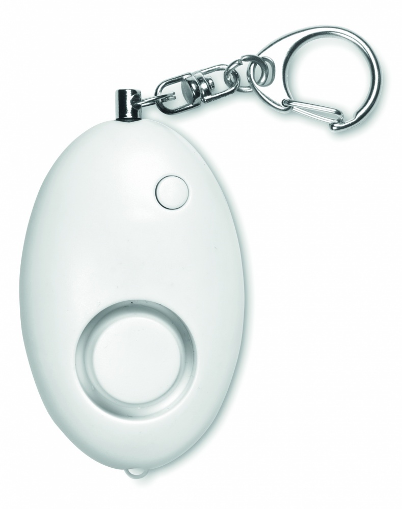 Logo trade promotional gifts image of: Personal alarm with key ring Ventspils