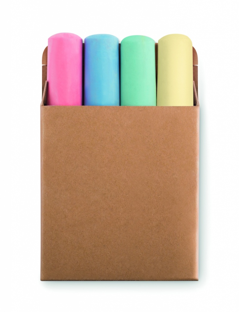 Logotrade promotional item picture of: 4 chalk sticks