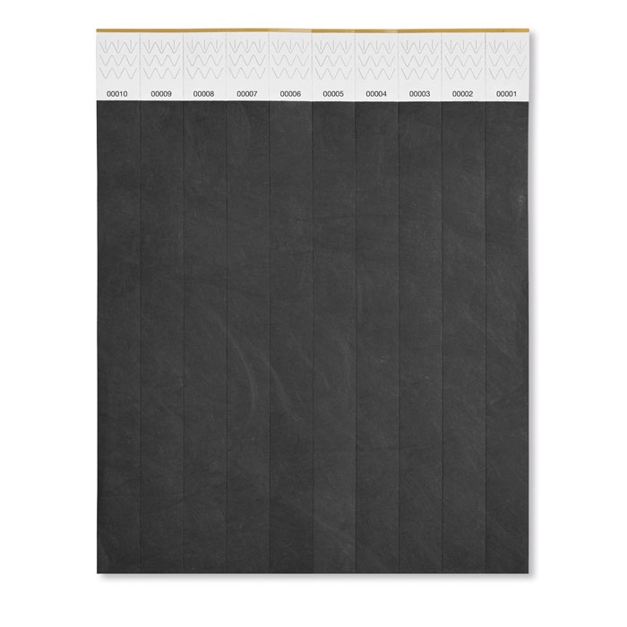 Logo trade promotional giveaway photo of: One sheet of 10 wristbands