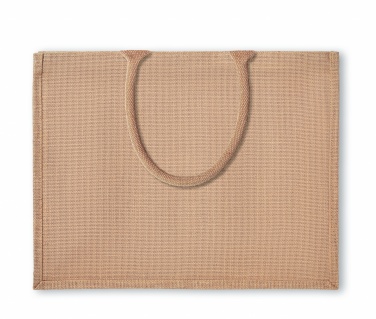 Logo trade promotional merchandise image of: Jute shopping bag