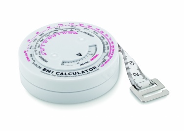 Logo trade promotional merchandise picture of: BMI measuring tape