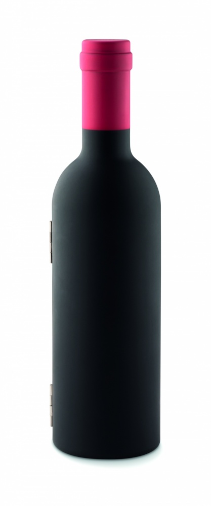 Logo trade promotional items picture of: Bottle shape wine set