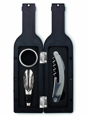 Logotrade advertising product image of: Bottle shape wine set