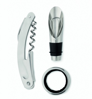 Logotrade advertising products photo of: Bottle shape wine set