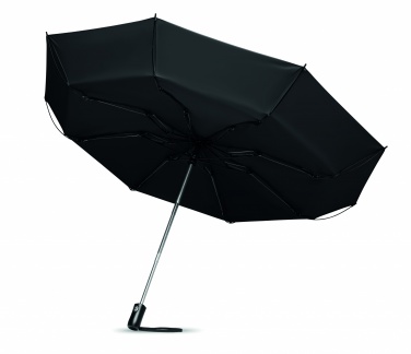 Logo trade business gifts image of: Foldable reversible umbrella