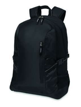 Logotrade business gift image of: Polyester laptop backpack