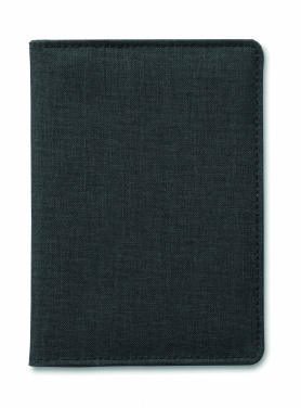 Logo trade advertising products image of: 2 Tone passport holder