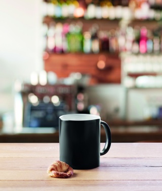 Logotrade business gift image of: Dark sublimation mug 300ml