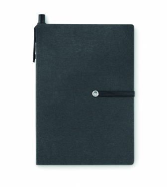 Logo trade promotional items image of: Notebook w/pen & memo pad