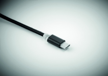 Logo trade promotional giveaway photo of: key ring with USB type C cable Salaspils