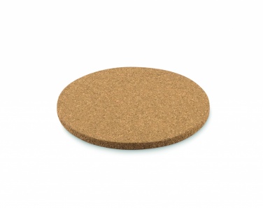Logo trade promotional giveaway photo of: Round cork coaster