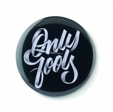 Logo trade promotional merchandise photo of: Mirror button metal