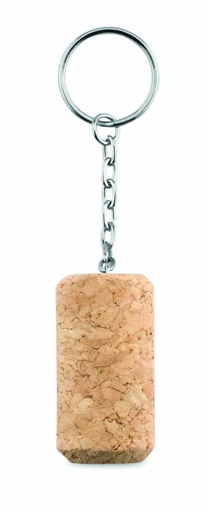 Logo trade promotional items picture of: Wine cork key ring Sigulda