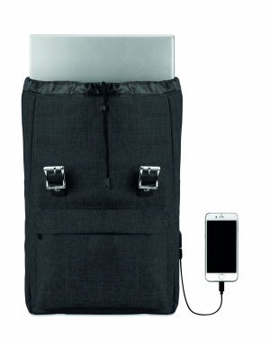 Logotrade advertising products photo of: Backpack in 600D polyester