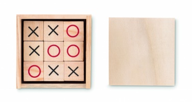 Logotrade business gift image of: Wooden tic tac toe