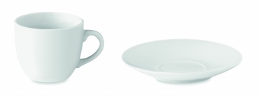 Logotrade corporate gift image of: Espresso cup and saucer 80 ml