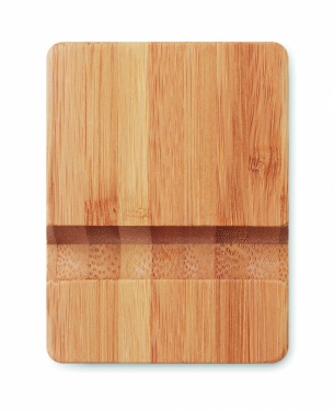 Logo trade corporate gifts image of: Bamboo stand APOYA