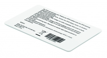 Logo trade promotional items picture of: RFID Anti-skimming card