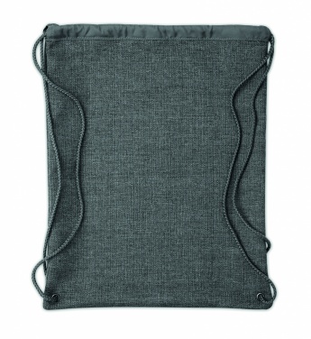 Logotrade promotional product image of: 1200D heathered drawstring bag