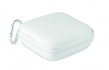 Logo trade promotional items image of: Wireless charger travel set