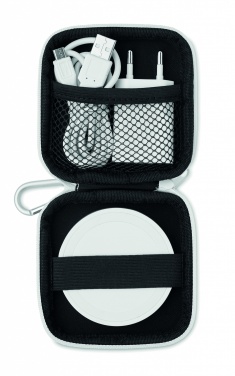 Logotrade corporate gift picture of: Wireless charger travel set