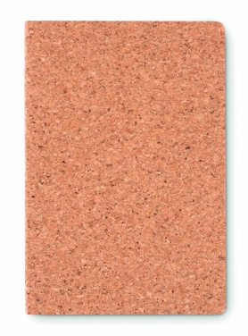 Logotrade promotional product image of: A5 cork notebook 96 lined