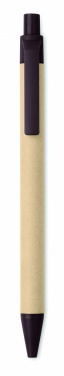 Logotrade promotional product image of: Push ball pen coffee husk/ABS