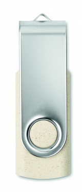 Logotrade business gifts photo of: Wheat straw PP 50/50 USB 16GB