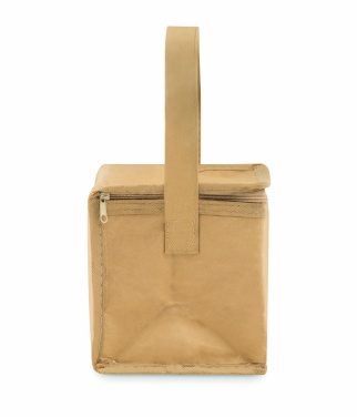 Logo trade corporate gifts image of: 6 can woven paper cooler bag