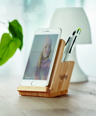 Logotrade promotional items photo of: Wireless charger pen holder 5W BAICOI