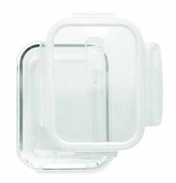 Logotrade promotional giveaways photo of: Glass lunchbox & PP lid 900ml