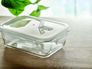 Logotrade promotional item picture of: Glass lunchbox & PP lid 900ml