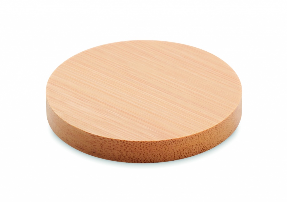 Logotrade promotional giveaway image of: Bamboo bottle opener/ coaster DAKAI