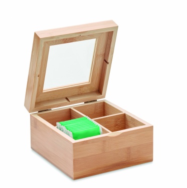 Logotrade corporate gift picture of: Bamboo tea box